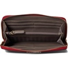 image:imageKARL LAGERFELD Paris Womens Maybelle Solid Zip WalletMetallic Red