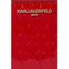 image:imageKARL LAGERFELD Paris Womens Maybelle Solid Zip WalletMetallic Red