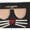 image:imageKARL LAGERFELD Paris Womens Maybelle Zip WalletBlackGold