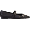 image:imageKARL LAGERFELD Paris Womens Veyda Mary Jane FlatsBlack