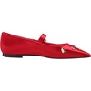 image:imageKARL LAGERFELD Paris Womens Veyda Mary Jane FlatsClassic Red
