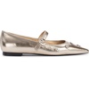 image:imageKARL LAGERFELD Paris Womens Veyda Mary Jane FlatsWhite Gold