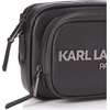 image:imageKARL LAGERFELD Paris Womens Voyage Belt BagBlackGunmetal