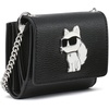 image:imageKARL LAGERFELD Paris Womens Wallet Crossbody On A Chain Black MultiBlack Multi Choupette