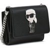 image:imageKARL LAGERFELD Paris Womens Wallet Crossbody On A Chain Black MultiBlack Multi Karl