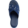 image:imageKARL LAGERFELD Womens Caleigh Platform Wedge Sandal With PinsDark Denim