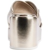 image:imageKARL LAGERFELD Womens Caleigh Platform Wedge Sandal With PinsWhite Gold