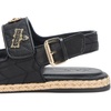image:imageKARL LAGERFELD Womens Charlay Double Strap Sandal With Pin EmbellishmentsBlack