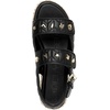 image:imageKARL LAGERFELD Womens Charlay Double Strap Sandal With Pin EmbellishmentsBlackBlack