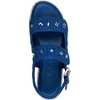 image:imageKARL LAGERFELD Womens Charlay Double Strap Sandal With Pin EmbellishmentsBlue