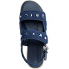 image:imageKARL LAGERFELD Womens Charlay Double Strap Sandal With Pin EmbellishmentsDark Denim