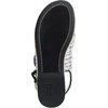 image:imageKARL LAGERFELD Womens Charlay Double Strap Sandal With Pin EmbellishmentsWhiteBlack
