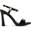 image:imageKARL LAGERFELD Womens Cybil Evening Ankle Strap Dress HeelBlack