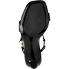 image:imageKARL LAGERFELD Womens Cybil Evening Ankle Strap Dress HeelBlack