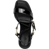 image:imageKARL LAGERFELD Womens Cybil Evening Ankle Strap Dress HeelBlack