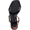 image:imageKARL LAGERFELD Womens Cybil Evening Ankle Strap Dress HeelCognac