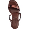 image:imageKARL LAGERFELD Womens Cybil Evening Ankle Strap Dress HeelCognac