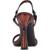 image:imageKARL LAGERFELD Womens Cybil Evening Ankle Strap Dress HeelCognac