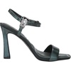 image:imageKARL LAGERFELD Womens Cybil Evening Ankle Strap Dress HeelForest Green