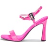 image:imageKARL LAGERFELD Womens Cybil Evening Ankle Strap Dress HeelFuchsia