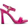 image:imageKARL LAGERFELD Womens Cybil Evening Ankle Strap Dress HeelHot Pink