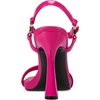 image:imageKARL LAGERFELD Womens Cybil Evening Ankle Strap Dress HeelHot Pink