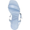 image:imageKARL LAGERFELD Womens Cybil Evening Ankle Strap Dress HeelLight Blue