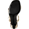 image:imageKARL LAGERFELD Womens Cybil Evening Ankle Strap Dress HeelNatural