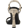 image:imageKARL LAGERFELD Womens Cybil Evening Ankle Strap Dress HeelNaturalBlack