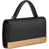 image:imageKARL LAGERFELD Womens Jacqueline Wallet on a String CrossbodyBlackGold