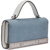 image:imageKARL LAGERFELD Womens Jacqueline Wallet on a String CrossbodyLight Denim