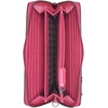 image:imageKARL LAGERFELD Womens Jacqueline Zip Wallet with PinsFuchsia