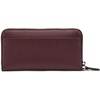 image:imageKARL LAGERFELD Womens Jacqueline Zip Wallet with PinsRaisin