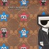image:imageKARL LAGERFELD Womens Maybelle Cosmetic BagBrownKhakiBlack Multi