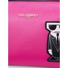 image:imageKARL LAGERFELD Womens Maybelle Cosmetic BagFuchsia