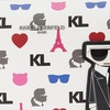 image:imageKARL LAGERFELD Womens Maybelle Cosmetic BagMultiWhite
