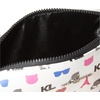 image:imageKARL LAGERFELD Womens Maybelle Cosmetic BagMultiWhite