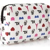 image:imageKARL LAGERFELD Womens Maybelle Cosmetic BagMultiWhite