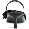 image:imageKARL LAGERFELD Womens Sharla Pointed Toe Slingback Pump With Oversized BowBlack