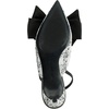 image:imageKARL LAGERFELD Womens Sharla Pointed Toe Slingback Pump With Oversized BowWhiteBlack