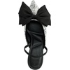 image:imageKARL LAGERFELD Womens Sharla Pointed Toe Slingback Pump With Oversized BowWhiteBlack