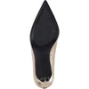 image:imageKARL LAGERFELD Womens Sury Evening Pointed Toe Ankle Strap PumpWhite Gold