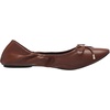 image:imageKARL LAGERFELD Womens Velma Ballet FlatsCognac