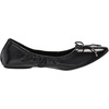 image:imageKARL LAGERFELD Womens Velma Ballet FlatsDeep Black