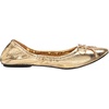 image:imageKARL LAGERFELD Womens Velma Ballet FlatsGold
