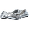 image:imageKARL LAGERFELD Womens Velma Ballet FlatsSilver