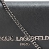 image:imageKARL LAGERFELD womens Kosette WalletBlackGunmetal