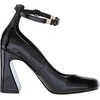 image:imageKarl Lagerfeld Paris Womens Pavla Ankle Strap HeelBlackSmoke