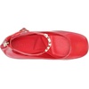 image:imageKarl Lagerfeld Paris Womens Pavla Ankle Strap HeelClassic Red