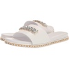 image:imageKarl Lagerfeld Paris womens Bijou Fashion Slide SandalBright White